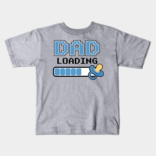 Cute Dad To Be Loading New Father Newborn Baby Kids T-Shirt